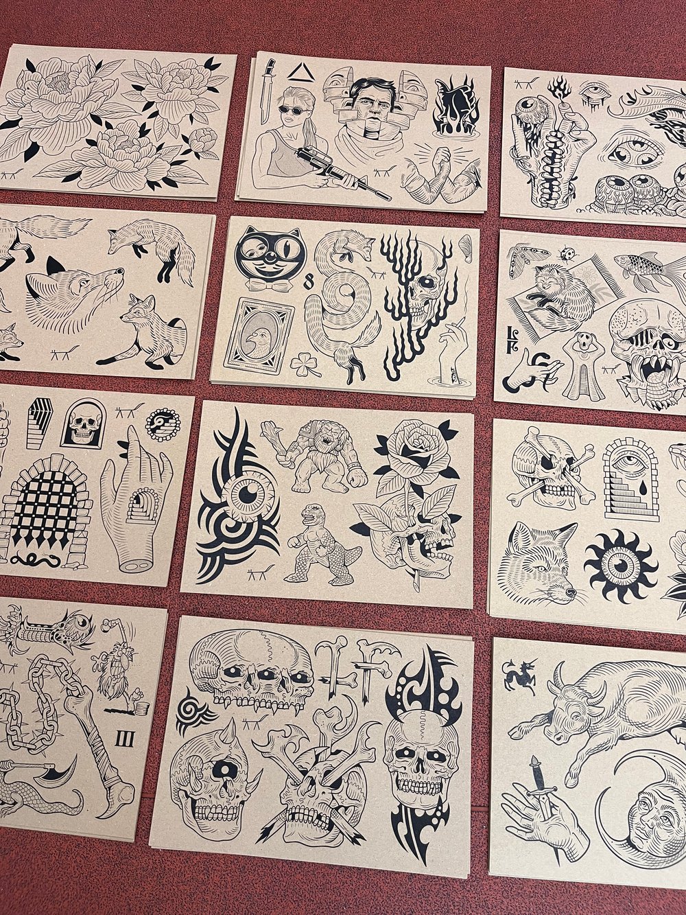 Iain Sellar A4 Flash Sheets 