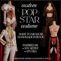 Image 1 of Custom Pop Star Inspired Costume | Handmade Made-to-Measure Costumes UK