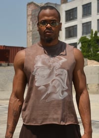 Image 1 of Brown muscle tee