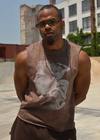 Image 2 of Brown muscle tee