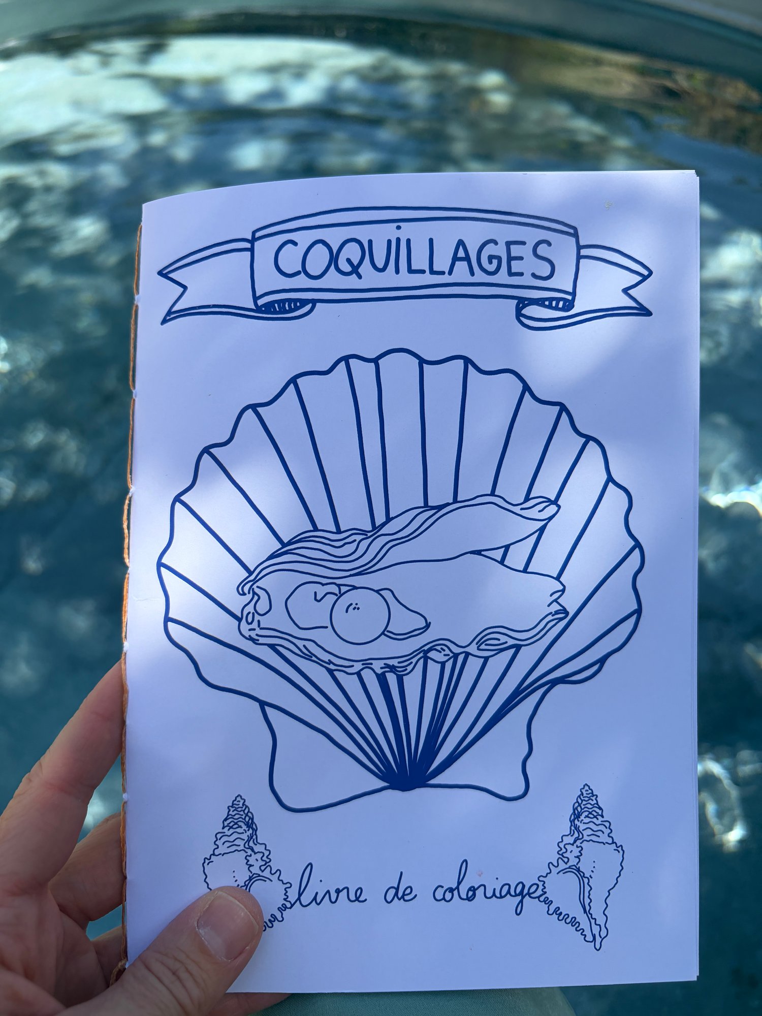 Image of COQUILLAGES - carnet de coloriage