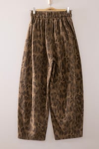 Image 3 of Leopard Barrel Pants - LATE AUGUST 