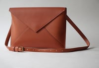 Image 1 of Enveloppe bag color Noce