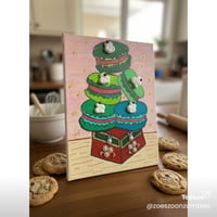 Image 1 of Cookies for Christmas Mixed Media paintings