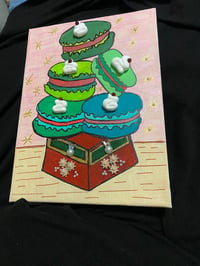 Image 4 of Cookies for Christmas Mixed Media paintings