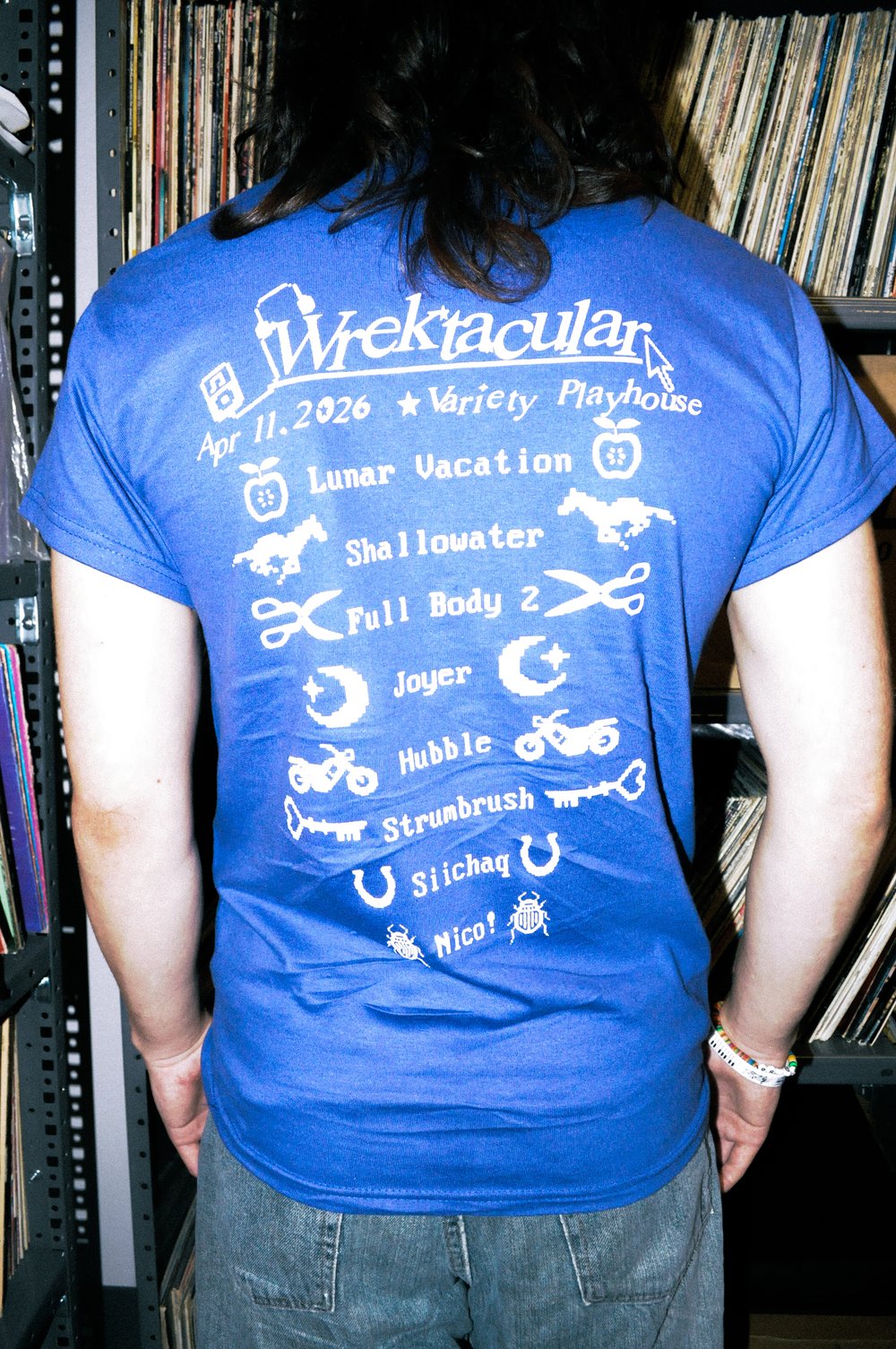 WREKTACULAR 26 LOGO SHIRT