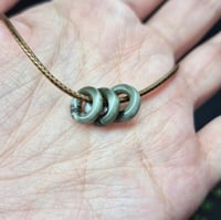 Image 3 of CHROME PEARL SPACERS SET