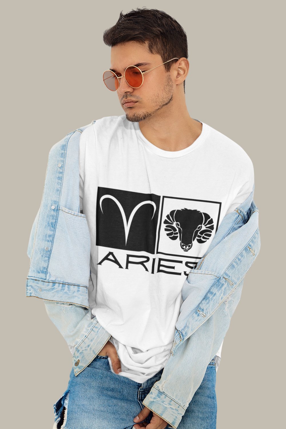 Image of Aries Zodiac Sign T-Shirt