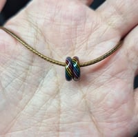Image 4 of BLACK RAINBOW SPACERS SET