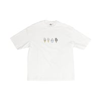 Image 1 of 6'3" x 4 Ice Cream White Tee