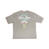 Image 2 of Copy of 6'3" x Seis Tres Grey Tee