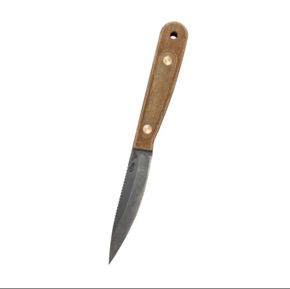 Image of Case Knives Roland Welker RW Caper Natural Micarta