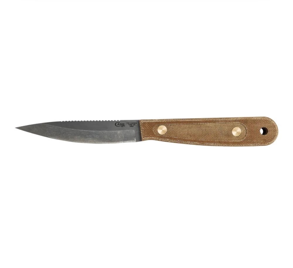 Image of Case Knives Roland Welker RW Caper Natural Micarta