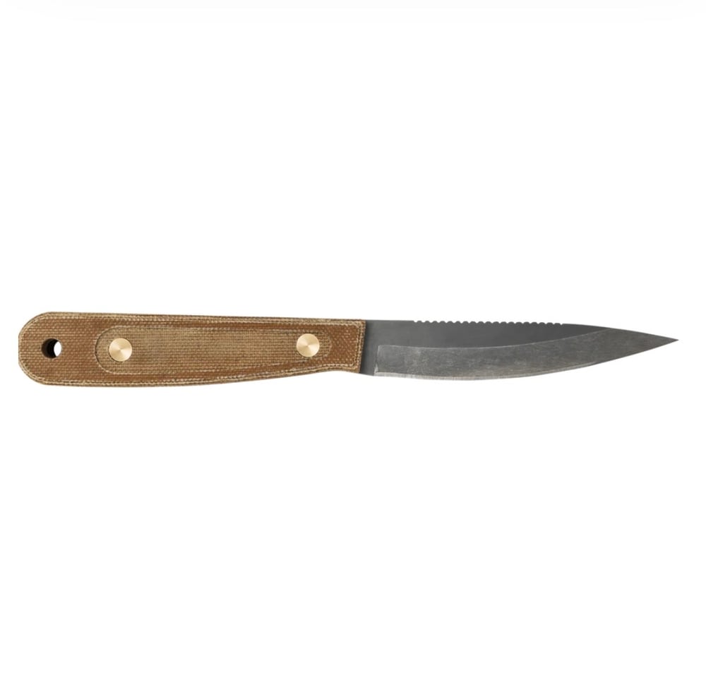 Image of Case Knives Roland Welker RW Caper Natural Micarta