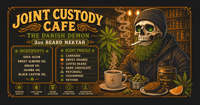 Image 4 of Joint Custody Cafe (Cannabis, Sweet Orange, Coffee, Dark Chocolate, Patchouli, Cedarwood & Vetiver)