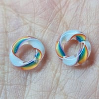 Image 1 of WHITE RAINBOW SPACERS SET