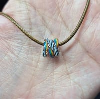 Image 4 of WHITE BLK RAINBOW SPACERS SET