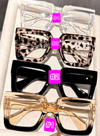 Image 1 of Unisex fashion glasses style 2