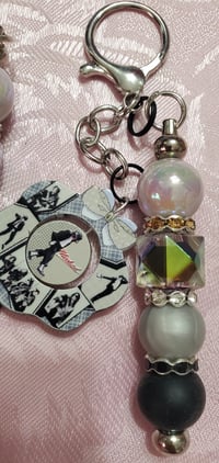 Image 2 of MJ Bling Keychain / Bag Charm (960)