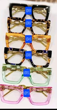 Image 2 of Unisex fashion glasses style 3