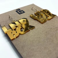 Image 2 of lnd bck / acrylic / gold