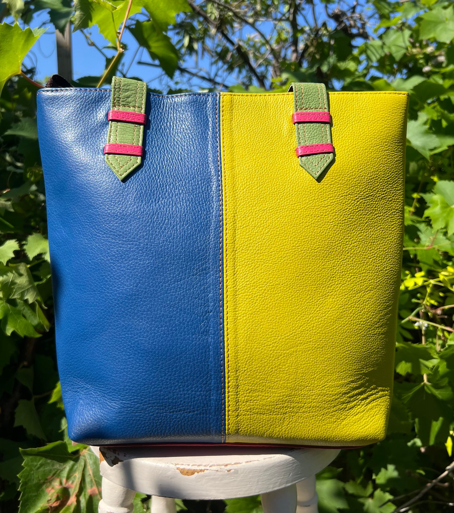Image of Multi-Coloured Tote #26F