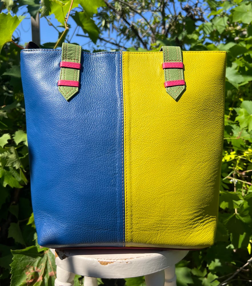 Image of Multi-Coloured Tote #26F