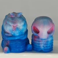 Image 1 of Gus/skelly set- bwr tie die