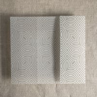 Image 7 of Geometrica printed vellum wrap for 5x7 cards PACK of 10