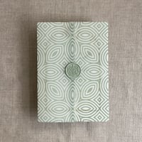 Image 10 of Geometrica printed vellum wrap for 5x7 cards PACK of 10