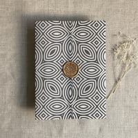 Image 14 of Geometrica printed vellum wrap for 5x7 cards PACK of 10