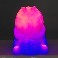 Image 2 of Gus- orange purp tie die