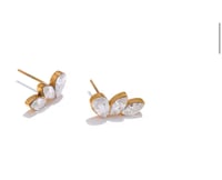Image 4 of  Shiny Cubic Zirconia Exquisite Stud earrings 