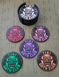 Tiki Goth - Regular 8 Piece Coaster Holder