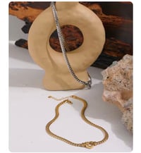 Image 7 of Heart Chain Necklace Stainless Steel