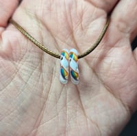 Image 2 of WHITE RAINBOW BEAD SET
