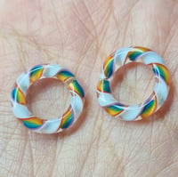 Image 5 of WHITE RAINBOW BEAD SET