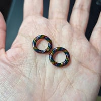 Image 3 of BLACK RAINBOW BEAD SET