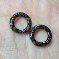 Image 4 of BLACK RAINBOW BEAD SET