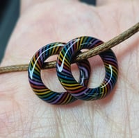 Image 5 of BLACK RAINBOW BEAD SET