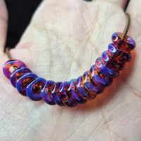 Image 3 of AMBER PURPLE SPACERS SET 