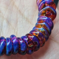 Image 4 of AMBER PURPLE SPACERS SET 