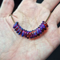 Image 1 of AMBER PURPLE SPACERS SET 