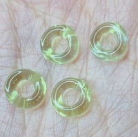Image 5 of UV GREEN SWIRL SPACERS SET