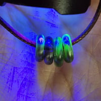 Image 5 of UV GREEN PEARL SPACERS SET