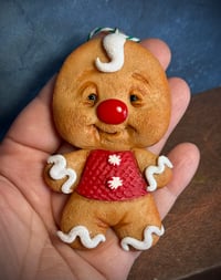 Peppermint Pip Handmade Gingerbread Ornament