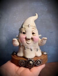 Image 1 of Handmade Franken-Boo Ghost Sculpture