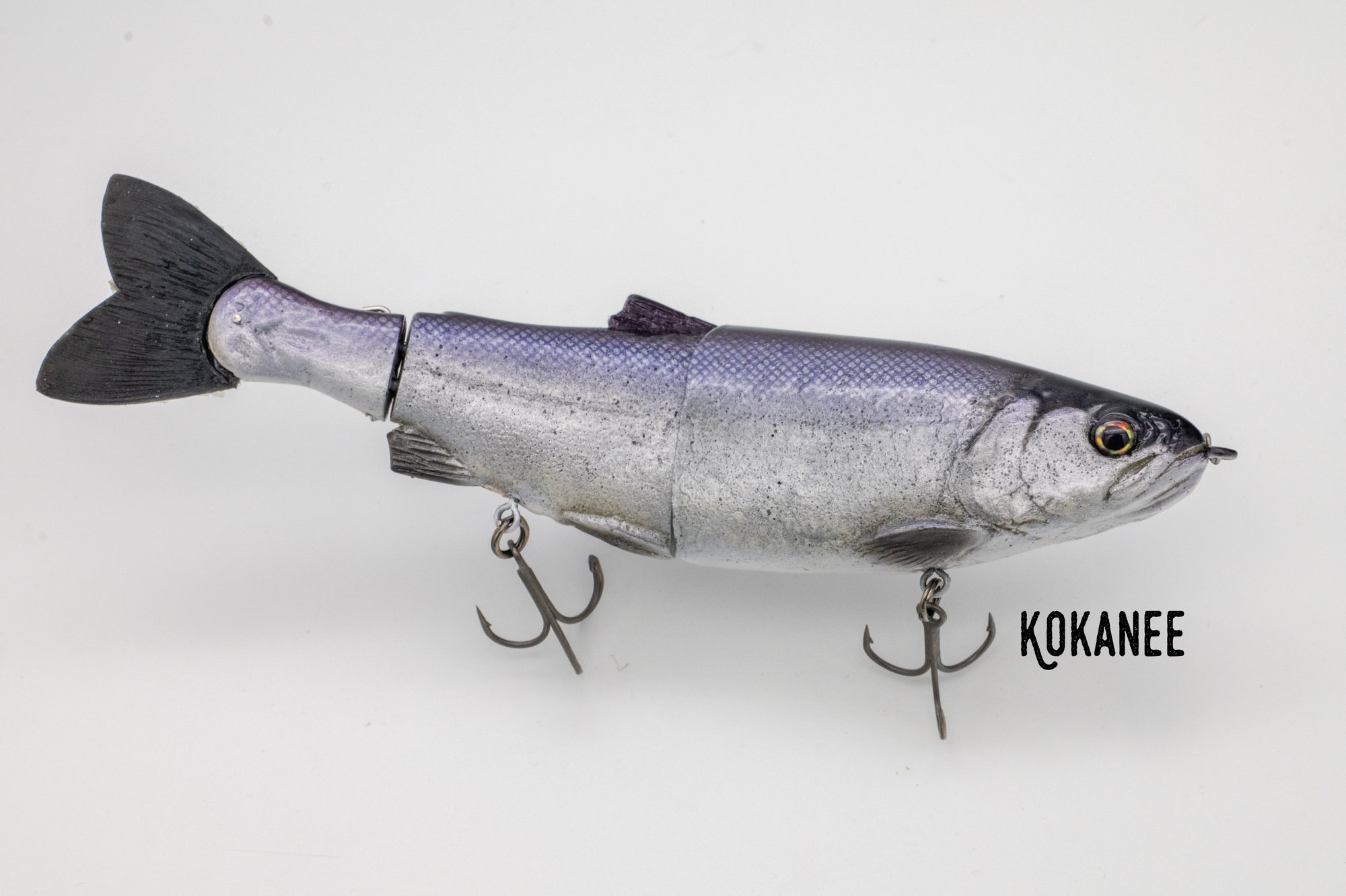 fish replica lures Lifelike Fishing for Bass, Trout, Walleye, Predator - Realistic Multi Jointed Fish Popper Swimbaits - Spinnerbaits Lure Fishing Tackle Kits - Freshwater and Saltwater Crankbaits weighs 3/16 ounce and runs up to 5 feet deep unassisted JCF Realistic Baits Hanapaa