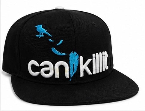 Image of Bluebird "CAN I KILL IT" (BLACK) Snapback