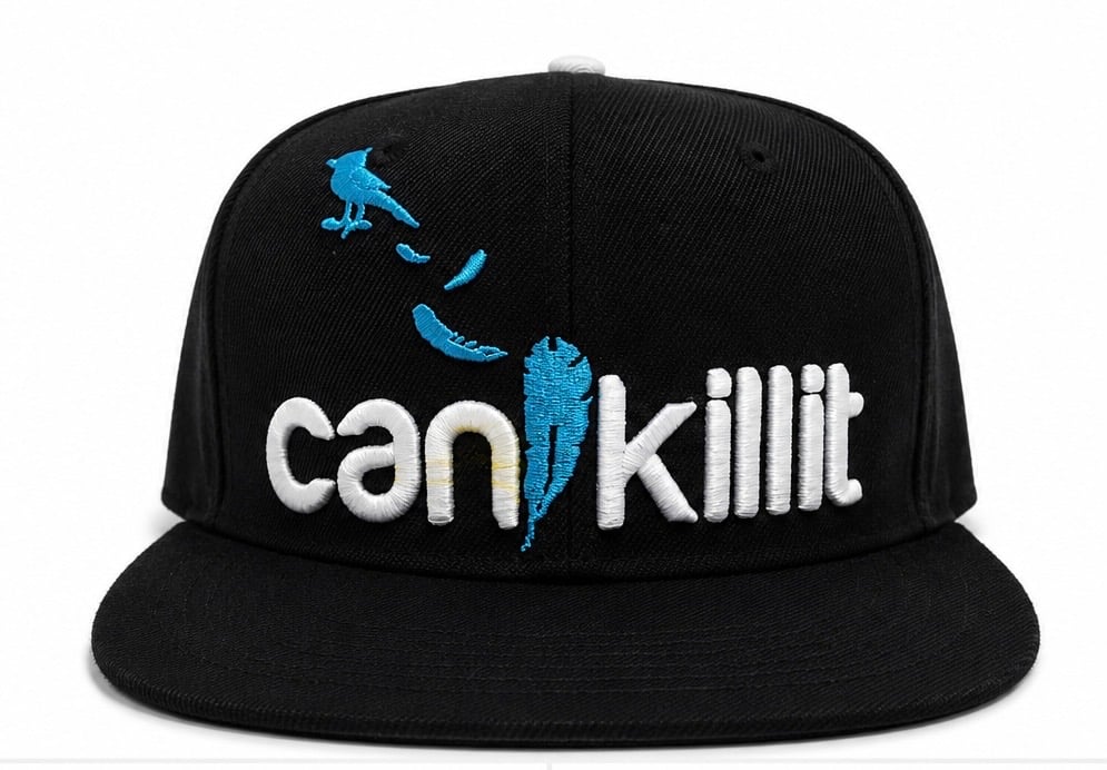 Image of Bluebird "CAN I KILL IT" (BLACK) Snapback